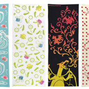 Pokemon Tenugui Towel Designs