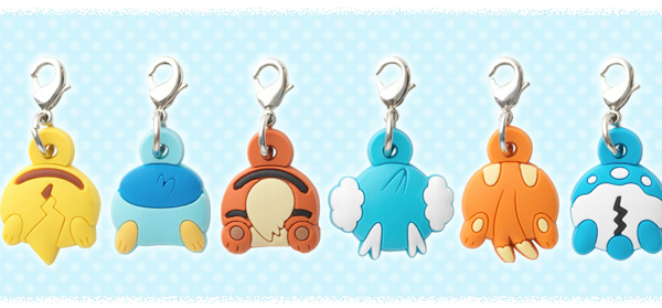 Hip Pop! Parade – Rubber Charm SET